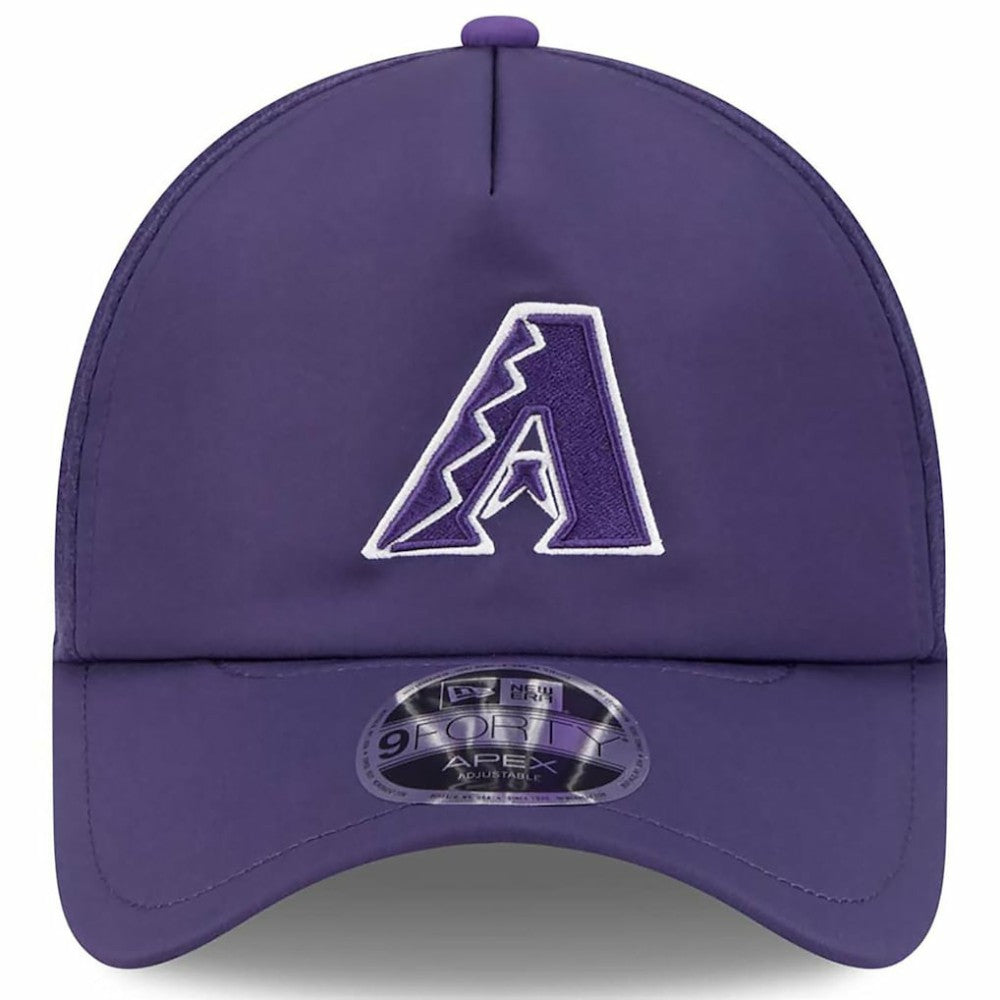 Arizona Diamondbacks New Era 2026 Batting Practice Alternate Apex 9FORTY Adjustable Hat - Purple Hats