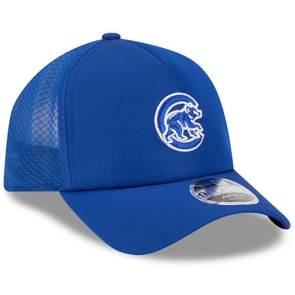 Chicago Cubs New Era 2026 Batting Practice Alternate Apex 9FORTY Adjustable Hat - Royal Hats