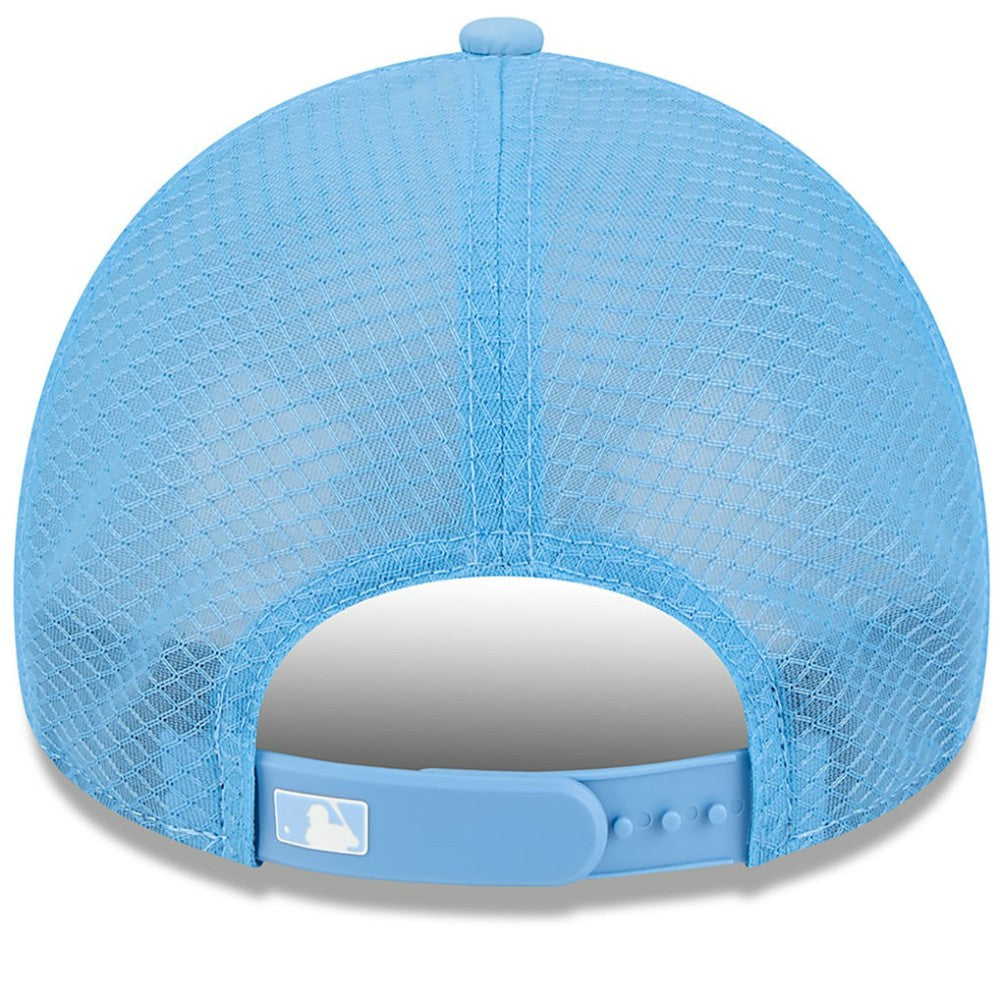 Chicago Cubs New Era 2026 Batting Practice Alternate Apex 9FORTY Adjustable Hat - Light Blue Hats