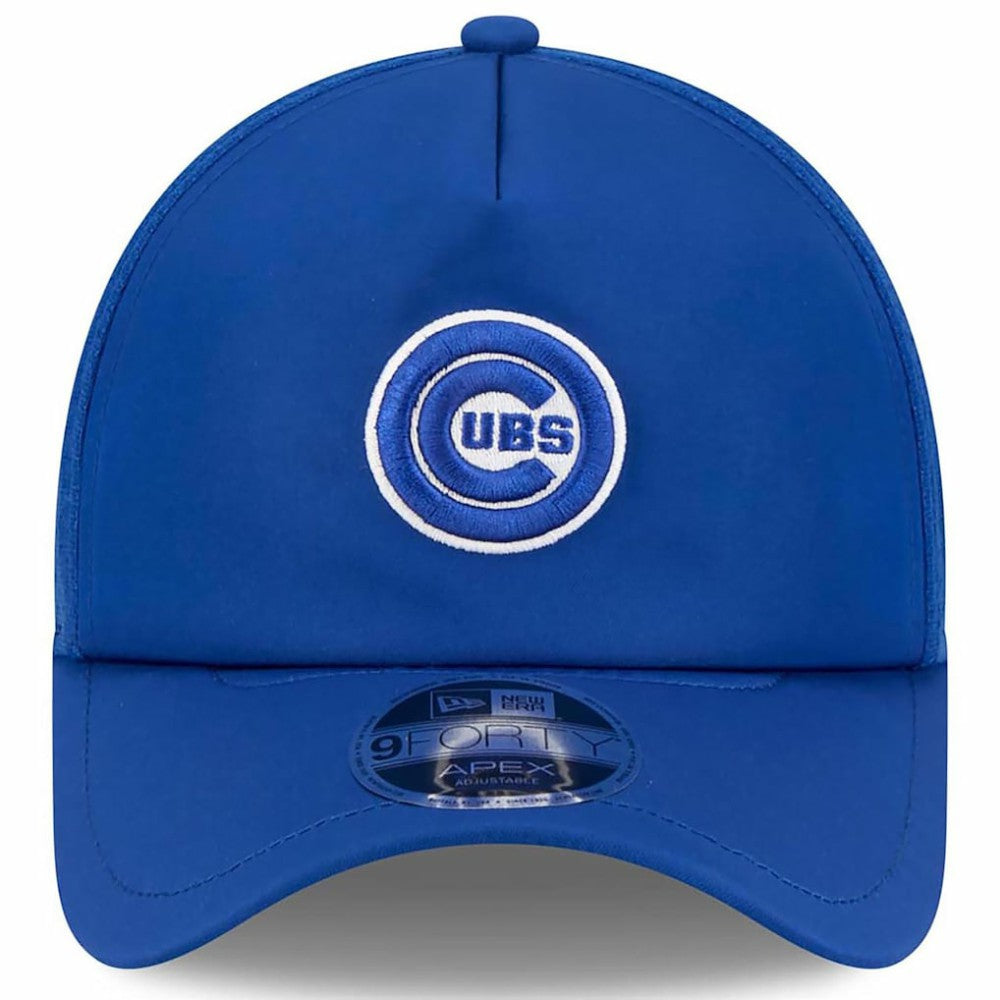 Chicago Cubs New Era 2026 Batting Practice Alternate Apex 9FORTY Adjustable Hat - Royal Hats