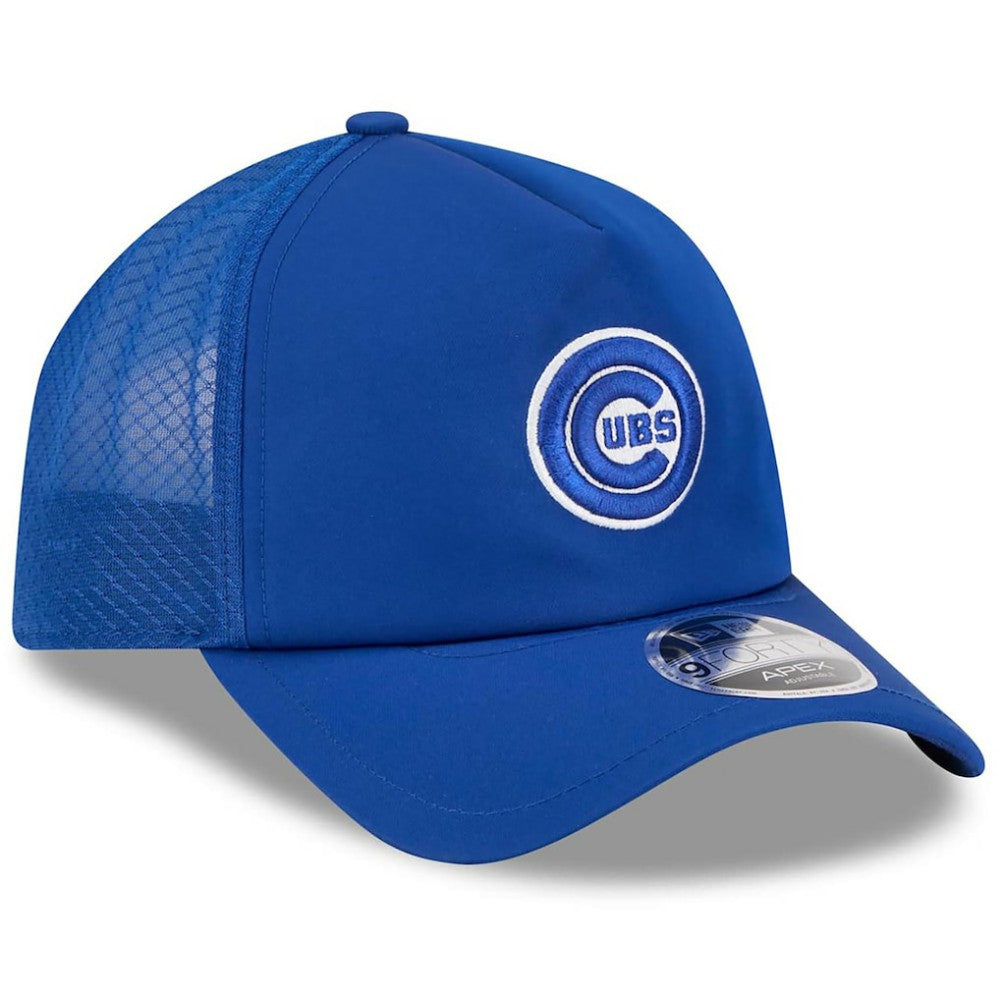 Chicago Cubs New Era 2026 Batting Practice Alternate Apex 9FORTY Adjustable Hat - Royal Hats