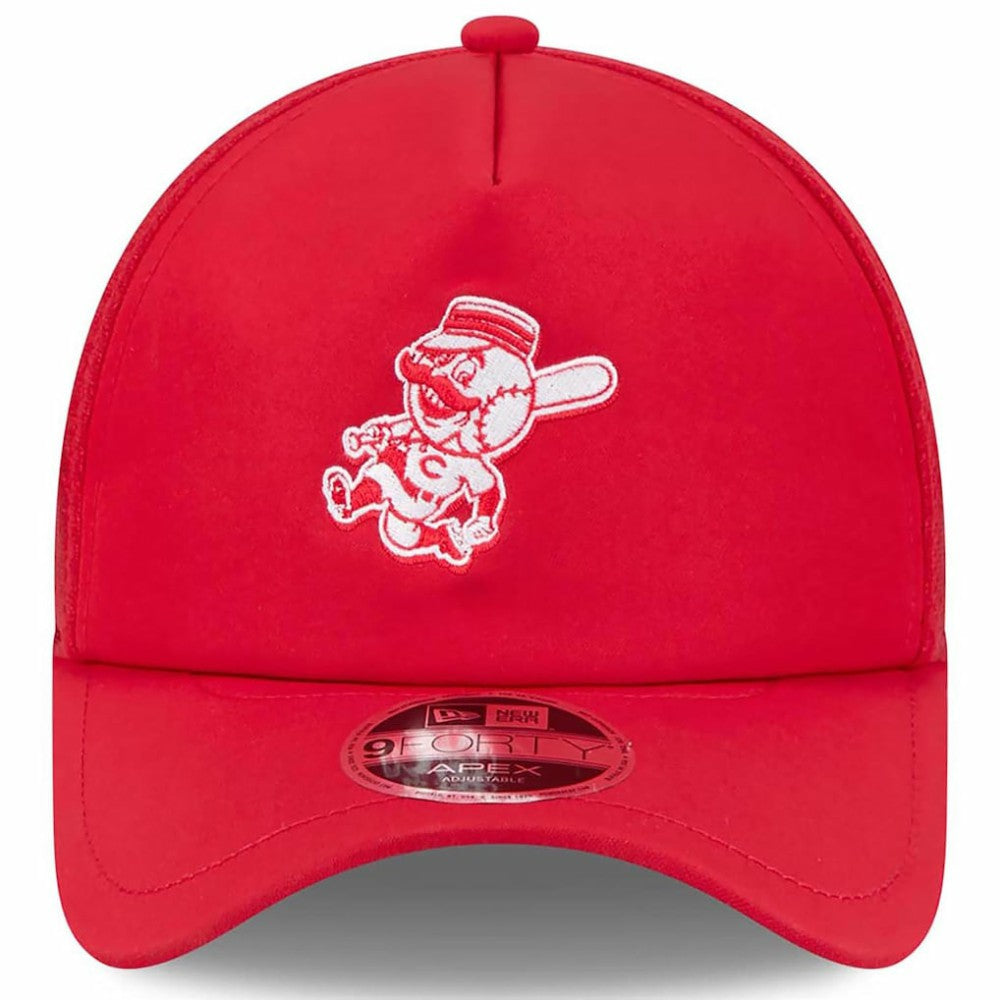 Cincinnati Reds New Era 2026 Batting Practice Alternate Apex 9FORTY Adjustable Hat - Red Hats