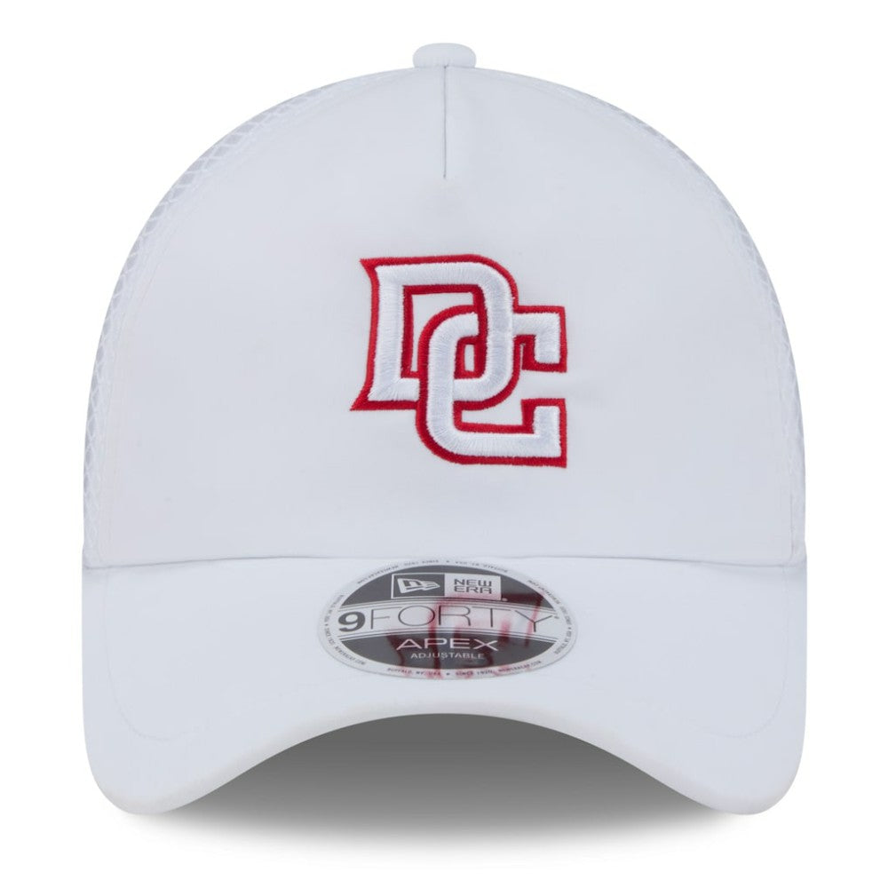 Washington Nationals New Era 2026 Batting Practice Apex 9FORTY Adjustable Trucker Hat - White Hats
