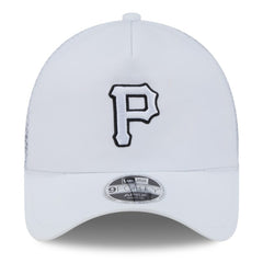 Pittsburgh Pirates New Era 2026 Batting Practice Apex 9FORTY Adjustable Trucker Hat - White Hats