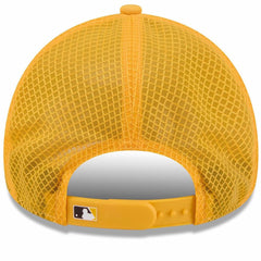 San Diego Padres New Era 2026 Batting Practice Apex 9FORTY Adjustable Trucker Hat - Gold Hats