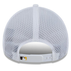 San Diego Padres New Era 2026 Batting Practice Apex 9FORTY Adjustable Trucker Hat - White Hats