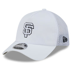 San Francisco Giants New Era 2026 Batting Practice Apex 9FORTY Adjustable Trucker Hat - White Hats