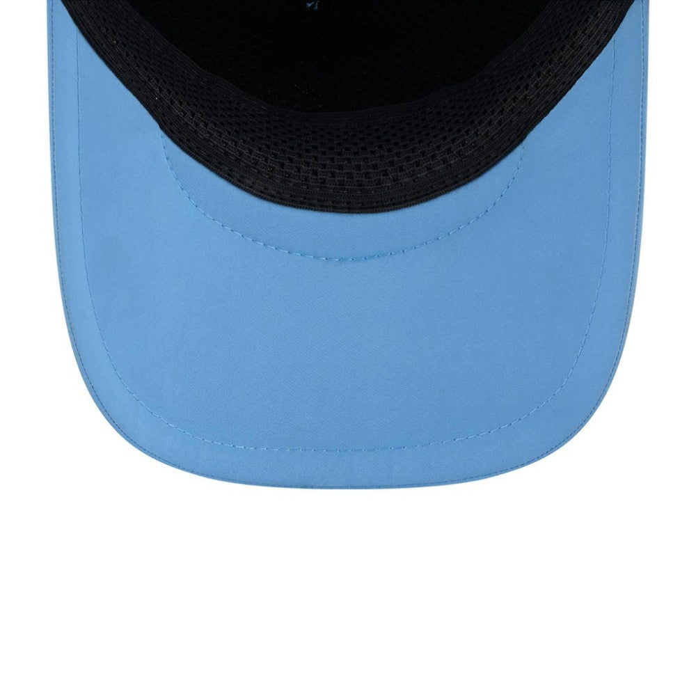 Tampa Bay Rays New Era 2026 Batting Practice Apex 9FORTY Adjustable Trucker Hat - Light Blue Hats