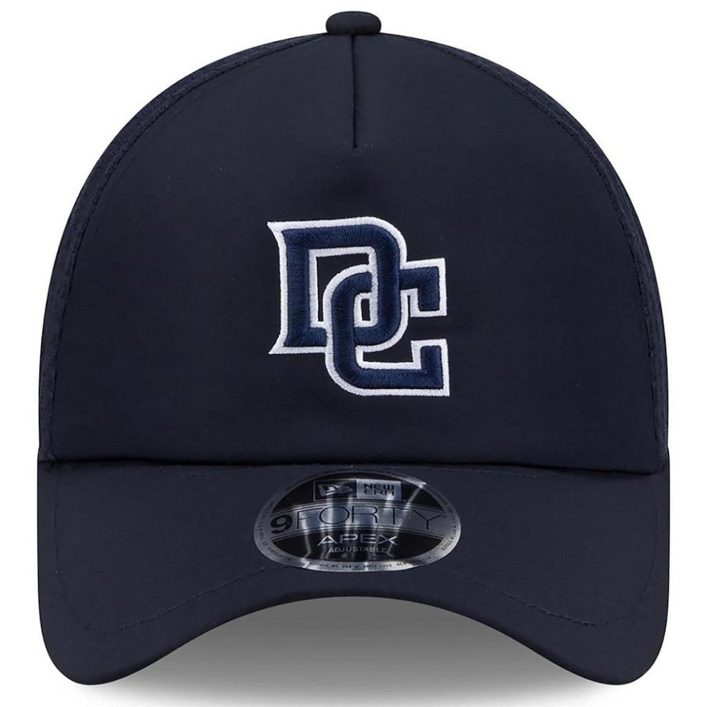 Washington Nationals New Era 2026 Batting Practice Apex 9FORTY Adjustable Trucker Hat - Navy Hats