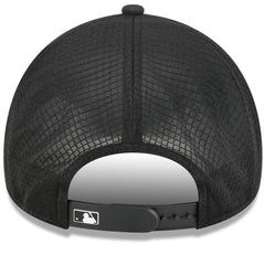 Cincinnati Reds New Era 2026 Batting Practice Apex 9FORTY Adjustable Trucker Hat - Black Hats