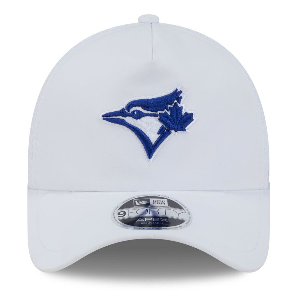 Toronto Blue Jays New Era 2026 Batting Practice Apex 9FORTY Adjustable Trucker Hat - White Hats