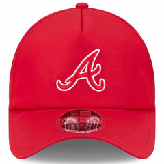 Atlanta Braves New Era 2026 Batting Practice Apex 9FORTY Adjustable Trucker Hat - Red Hats