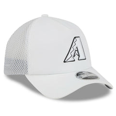 Arizona Diamondbacks New Era 2026 Batting Practice Apex 9FORTY Adjustable Trucker Hat - White Hats