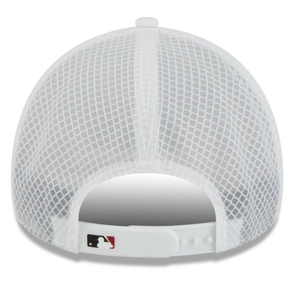 Arizona Diamondbacks New Era 2026 Batting Practice Apex 9FORTY Adjustable Trucker Hat - White Hats