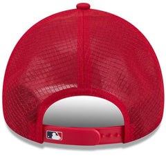Minnesota Twins New Era 2026 Batting Practice Apex 9FORTY Adjustable Trucker Hat - Red Hats