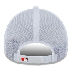 Los Angeles Angels New Era 2026 Batting Practice Apex 9FORTY Adjustable Trucker Hat - White Hats