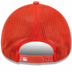 Baltimore Orioles New Era 2026 Batting Practice Apex 9FORTY Adjustable Trucker Hat - Orange Hats