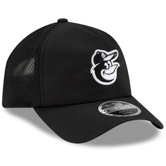 Baltimore Orioles New Era 2026 Batting Practice Apex 9FORTY Adjustable Trucker Hat - Black Hats