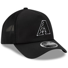 Arizona Diamondbacks New Era 2026 Batting Practice Apex 9FORTY Adjustable Trucker Hat - Black Hats