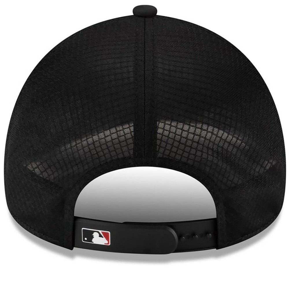 Arizona Diamondbacks New Era 2026 Batting Practice Apex 9FORTY Adjustable Trucker Hat - Black Hats