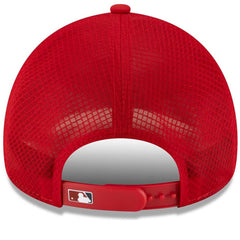 Washington Nationals New Era 2026 Batting Practice Apex 9FORTY Adjustable Trucker Hat - Red Hats