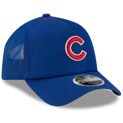 Chicago Cubs New Era 2026 Batting Practice Apex 9FORTY Adjustable Trucker Hat - Royal Hats