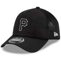 Pittsburgh Pirates New Era 2026 Batting Practice Apex 9FORTY Adjustable Trucker Hat - Black Hats