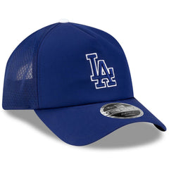 Los Angeles Dodgers New Era 2026 Batting Practice Apex 9FORTY Adjustable Trucker Hat - Royal Hats