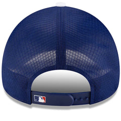 Los Angeles Dodgers New Era 2026 Batting Practice Apex 9FORTY Adjustable Trucker Hat - Royal Hats