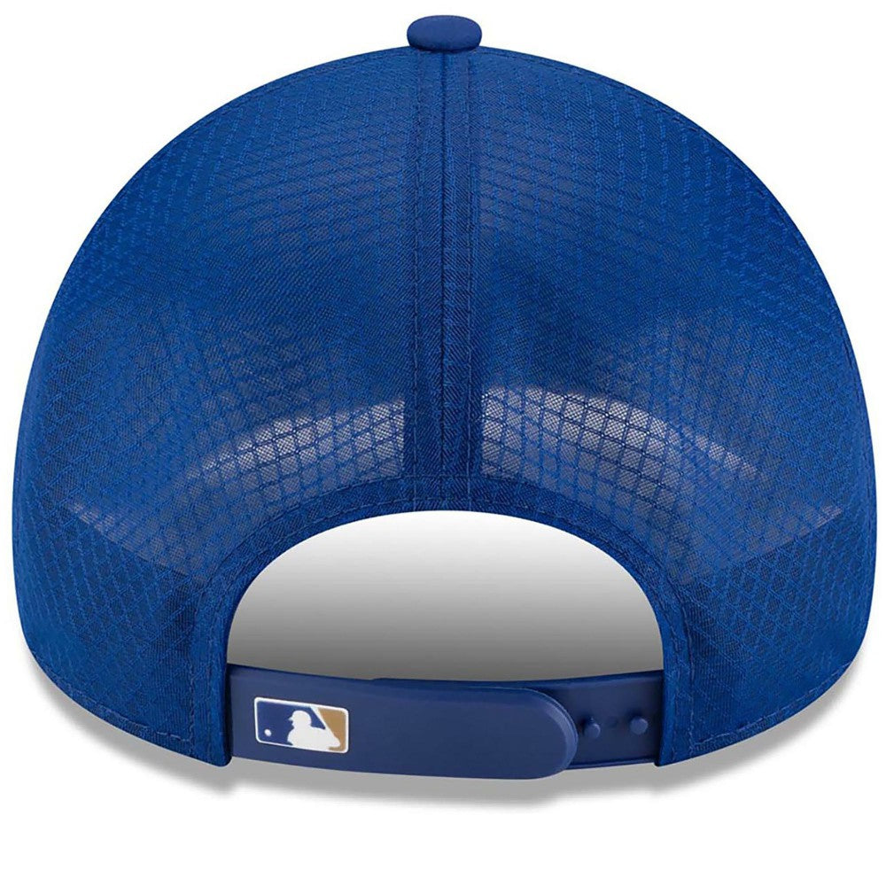 Kansas City Royals New Era 2026 Batting Practice Apex 9FORTY Adjustable Trucker Hat - Royal Hats