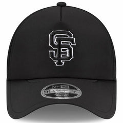 San Francisco Giants New Era 2026 Batting Practice Apex 9FORTY Adjustable Trucker Hat - Black Hats