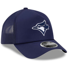 Toronto Blue Jays New Era 2026 Batting Practice Apex 9FORTY Adjustable Trucker Hat - Navy Hats