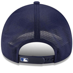 Toronto Blue Jays New Era 2026 Batting Practice Apex 9FORTY Adjustable Trucker Hat - Navy Hats