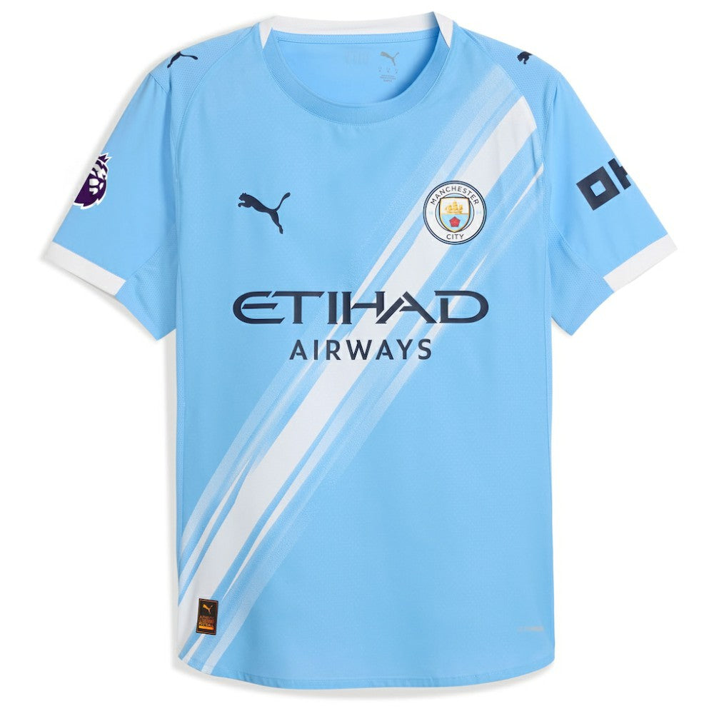 Manchester City 2025/26 Home Custom Jersey Sky Blue shop