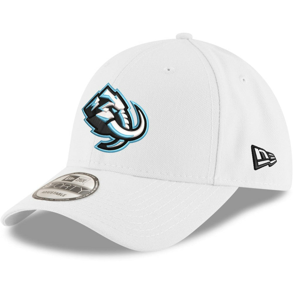 NHL Utah Mammoth New Era 9FORTY Adjustable Hat - White