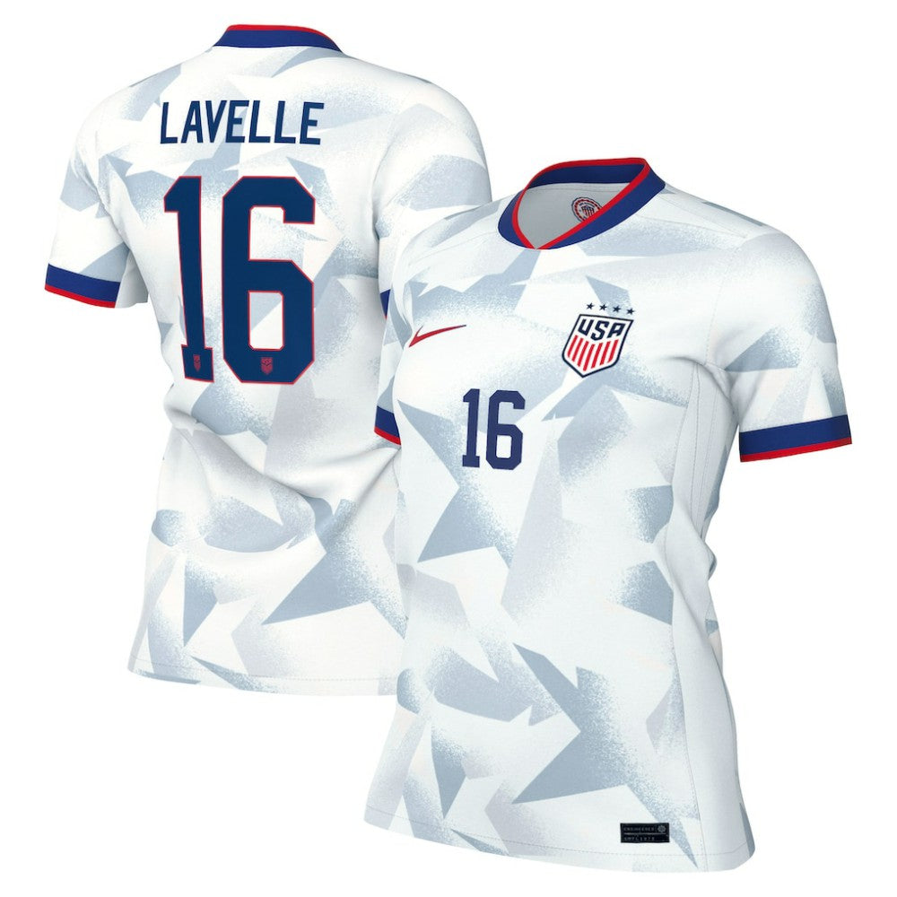 Rose Lavelle USWNT Women's 2025 Home Replica Player Jersey White