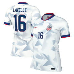 Rose Lavelle USWNT Women's 2025 Home Replica Player Jersey White