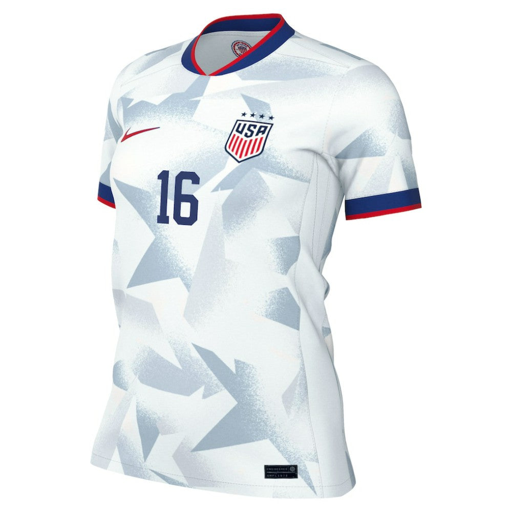 Rose Lavelle USWNT Women's 2025 Home Replica Player Jersey White
