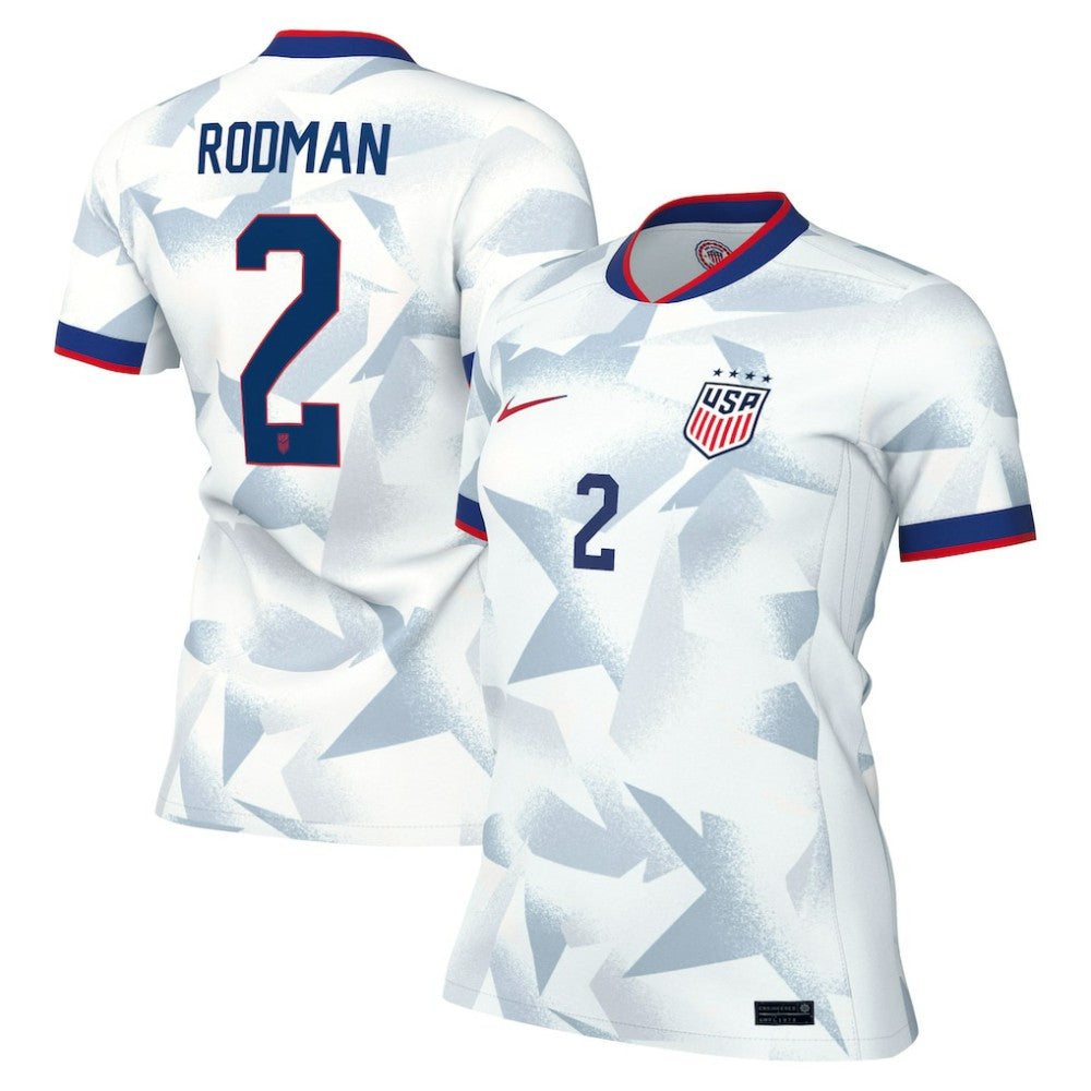 Trinity Rodman USWNT Women's 2025 Home Replica Player Jersey White