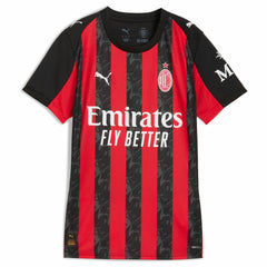 Christian Pulisic AC Milan Women's 2025/26 Home Replica Player Jersey Red