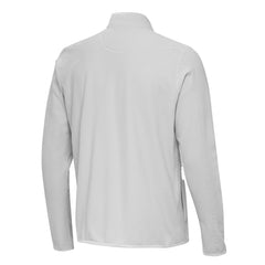 Chicago Cubs Antigua Step Up Quarter-Zip Pullover - Gray Pullover