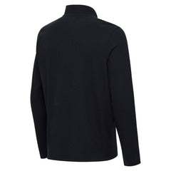 San Francisco Giants Antigua Sync Tri-Blend Quarter-Zip Pullover - Heather Black Pullover