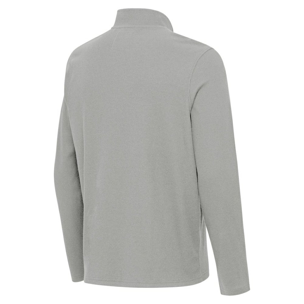 Athletics Antigua Sync Tri-Blend Quarter-Zip Pullover - Heather Gray Pullover