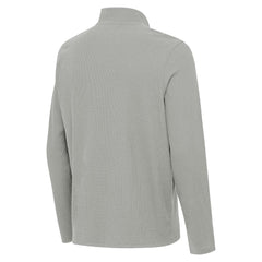 Kansas City Royals Antigua Sync Tri-Blend Quarter-Zip Pullover - Heather Gray Pullover