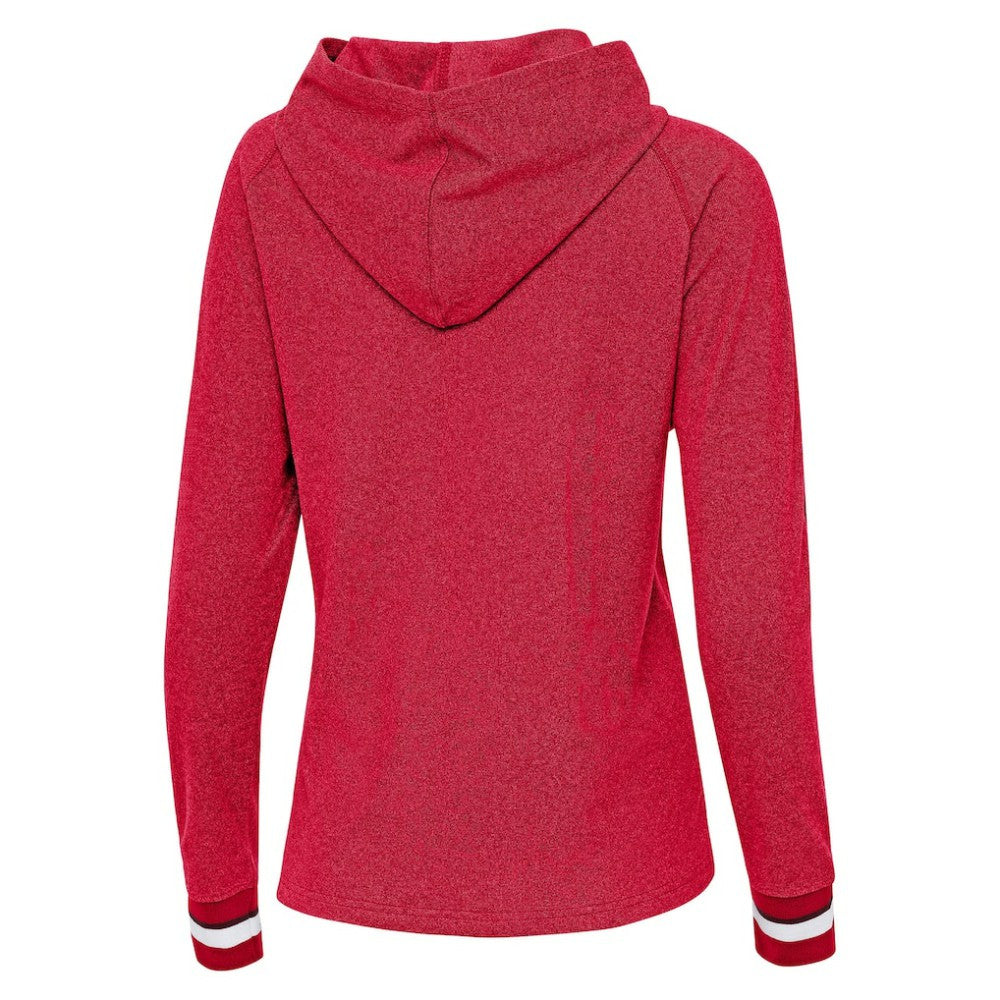 Arizona Diamondbacks Antigua Women's Trek Pullover Hoodie - Red Hoodies