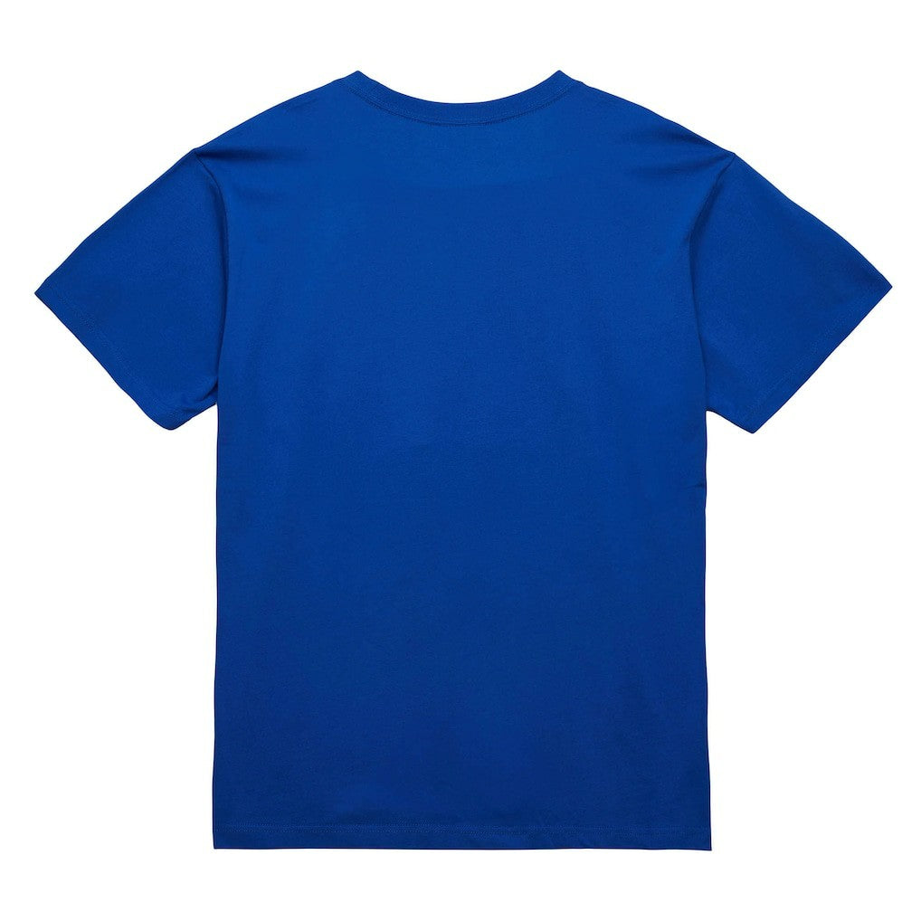 New York Knicks Hardwood Classics Vintage Logo T-Shirt Blue