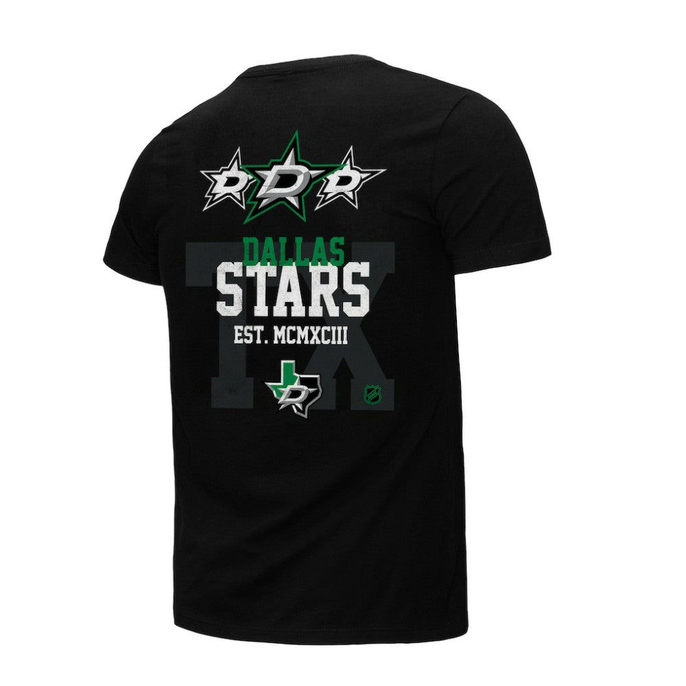 NHL Dallas Stars Mitchell & Ness Home T-Shirt - Black