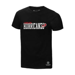 NHL Carolina Hurricanes Mitchell & Ness Home T-Shirt - Black