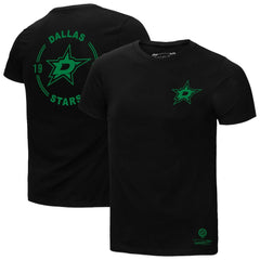 NHL Dallas Stars Mitchell & Ness Core Penalty Box 3.0 T-Shirt - Black