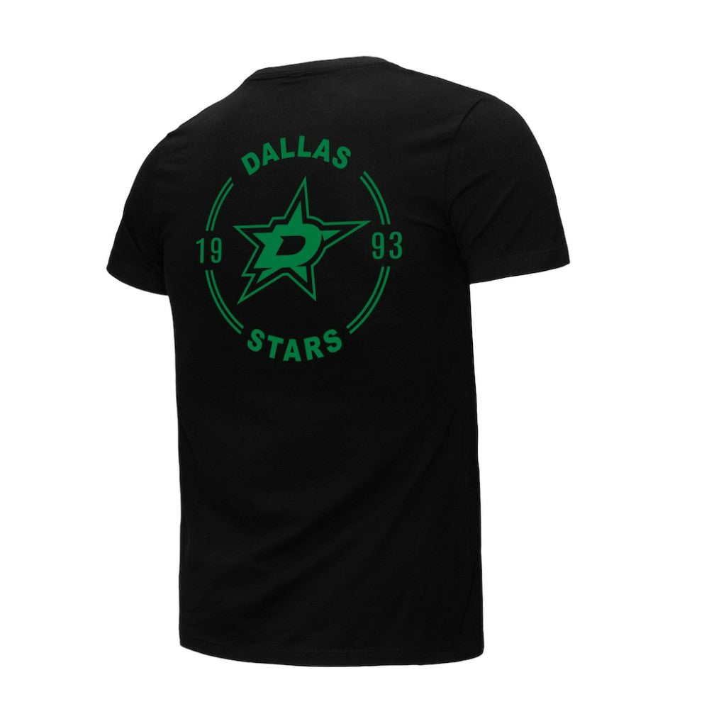 NHL Dallas Stars Mitchell & Ness Core Penalty Box 3.0 T-Shirt - Black